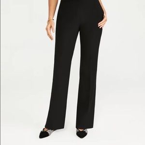 Ann Taylor Black on Black Tuxedo Pants - Size Small